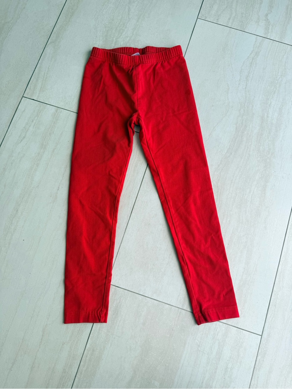 Hanna Andersson Red Girls' Stretch Leggings